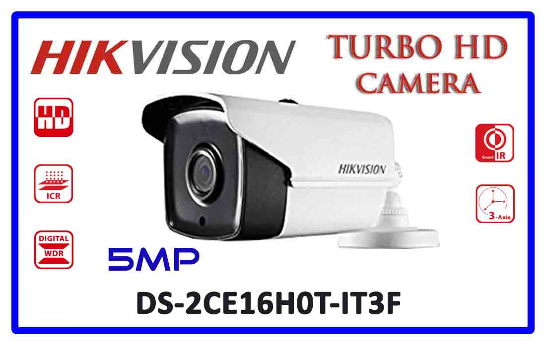 Hikvision 5MP CCTV Camera In Colombo Srilanka - (DS-2CE16H0T-IT3F)